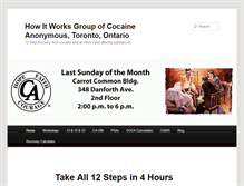 Tablet Screenshot of howitworksgrouptoronto.org